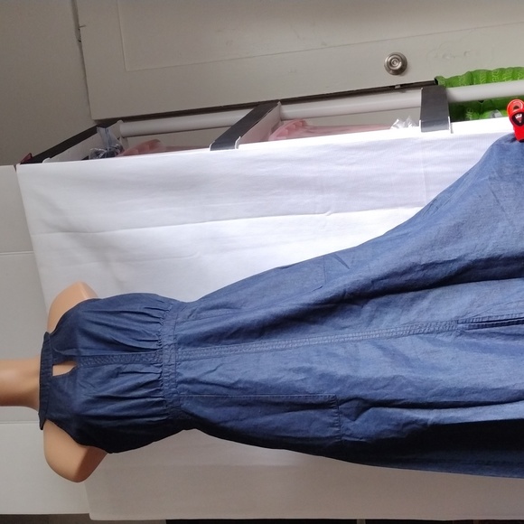 New York and Company jeans maxi dress S. - Picture 3 of 16